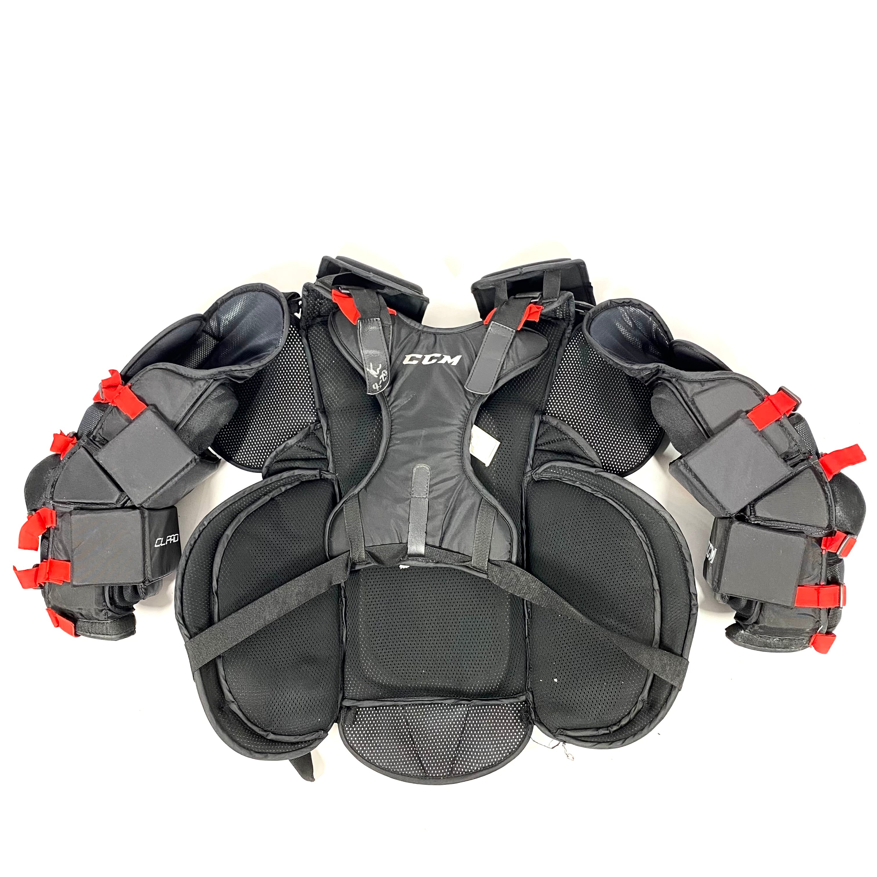 CCM CL PRO - Plastron de gardien de but Pro Stock d'occasion (noir)